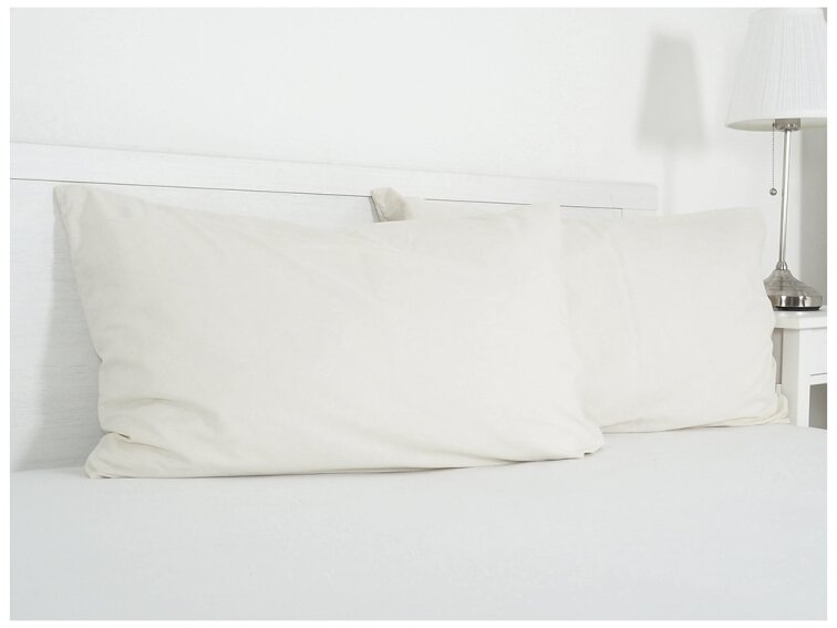 Povlak na visco polštář bavlna popelín 45x75 cm - kávová