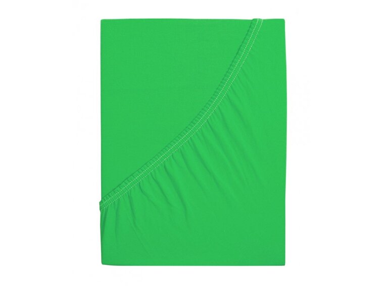 Prostěradlo JERSEY dětské - Jarní zelená