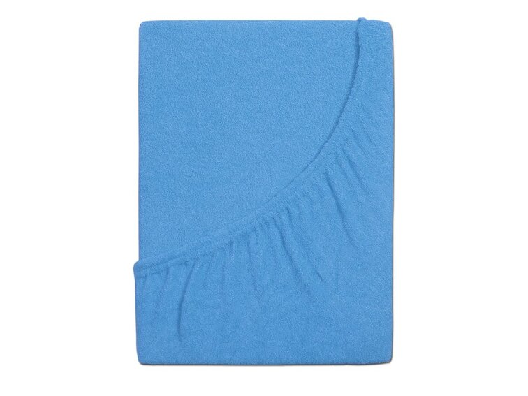 Prostěradlo FROTÉ dětské - Nebeská modrá