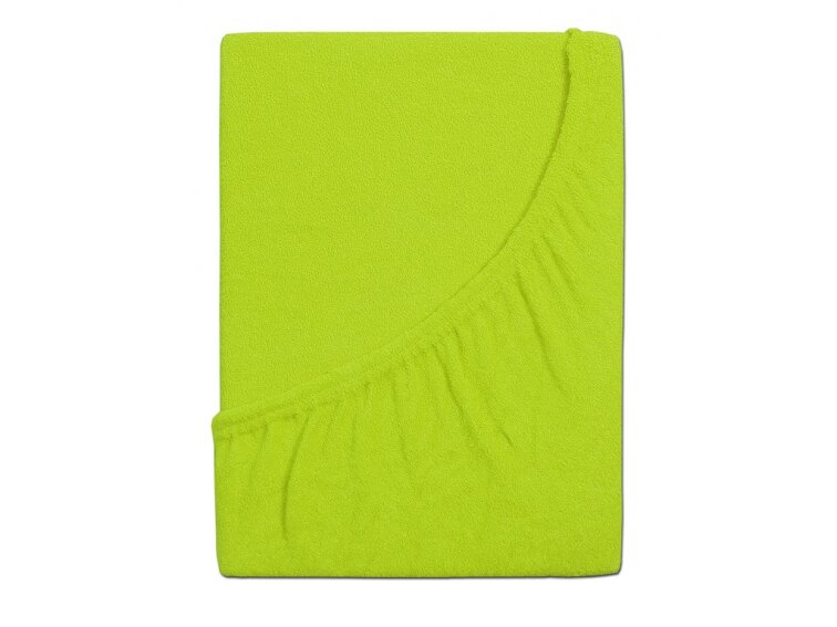 Prostěradlo Froté PERFECT - Svítivá zelená