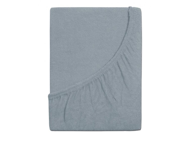 Prostěradlo Froté IDEAL - Šedá