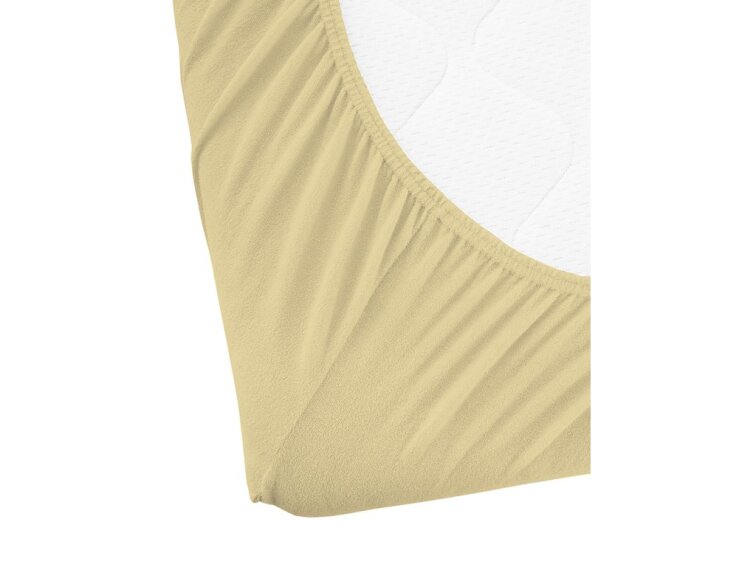 Prostěradlo Froté IDEAL - Žlutá