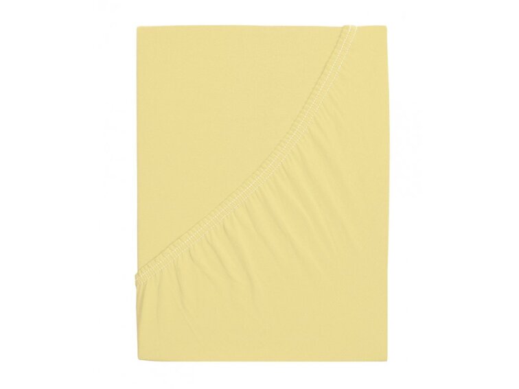 Prostěradlo JERSEY dětské - Žlutá