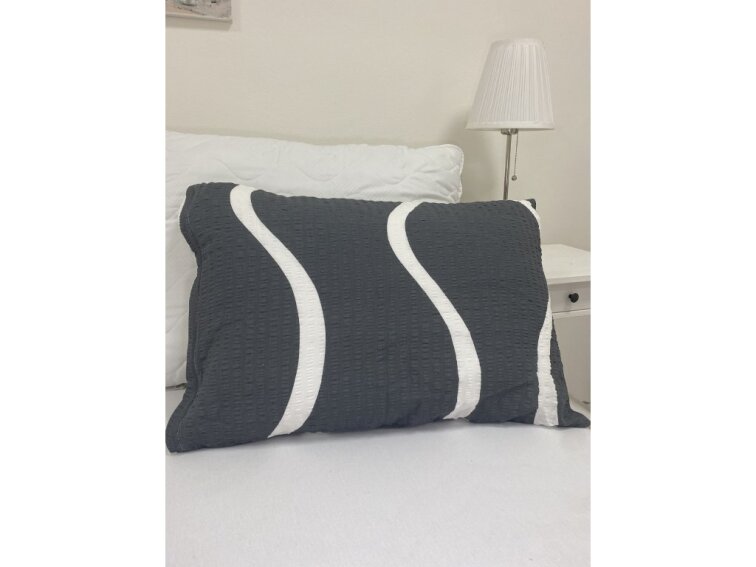 Bavlněný krepový potah na polštářek 50x70 - vzor Waves