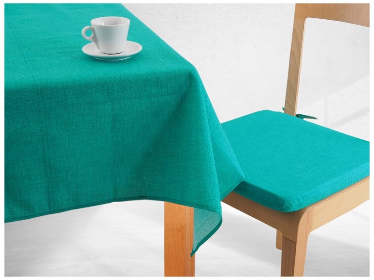 Ubrus DEKOTEX - zelený tyrkys