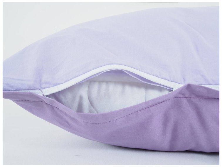 Povlečení BAVLNA Double face ZIP - Fialová/Levandule