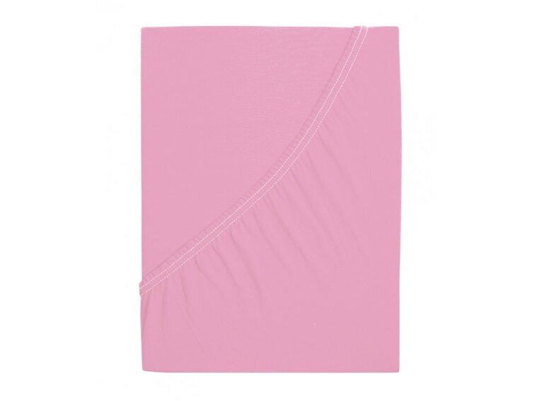 Prostěradlo JERSEY dětské - Růžová