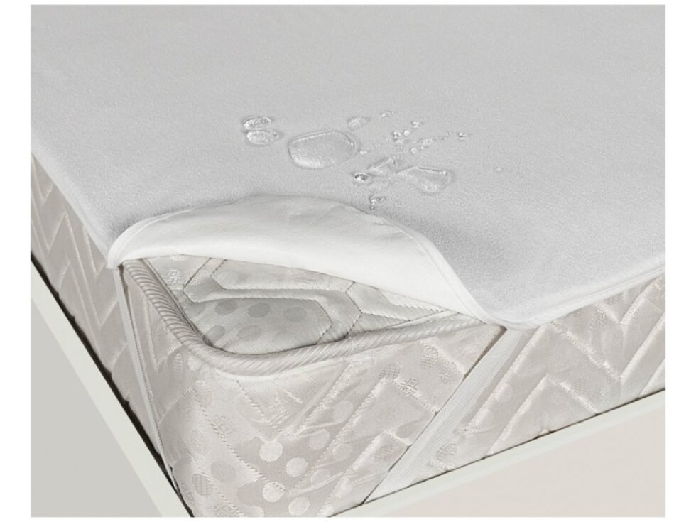 Nepropustný hygienický chránič matrace s gumami v rozích do postýlky