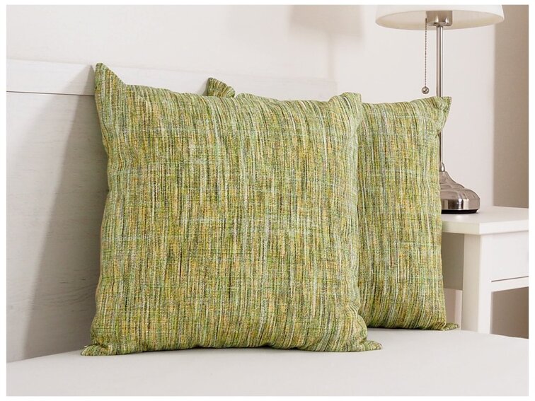 Dekorační polštářek Dekotex Melange 45x45 - Zelený melír