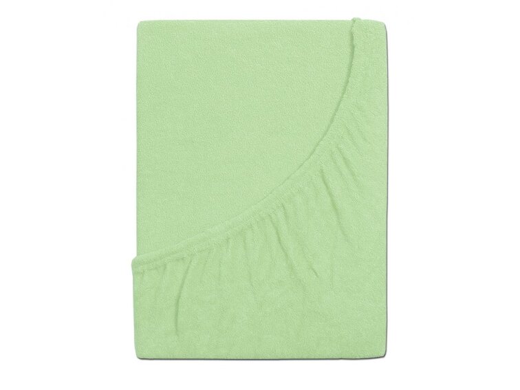 Prostěradlo Froté PERFECT - Světlá zelená