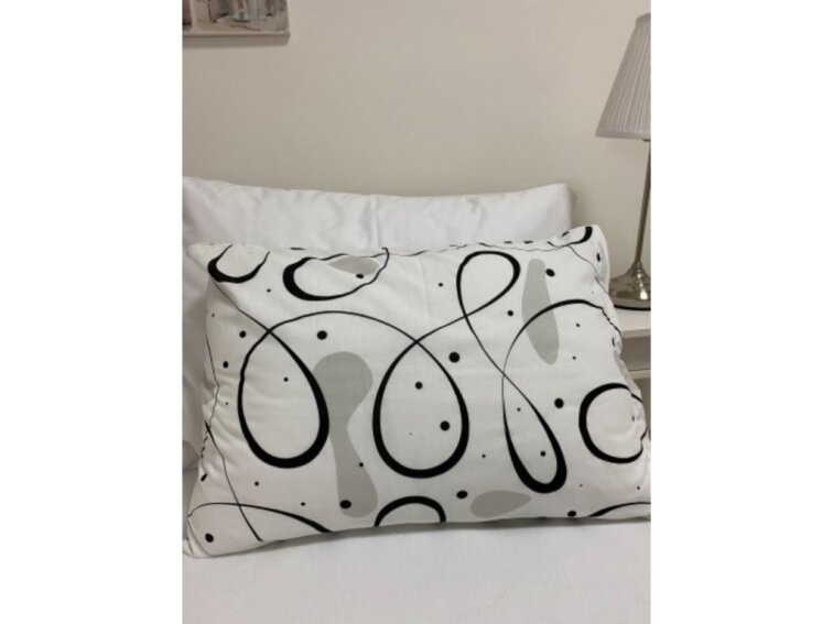 Bavlněný krepový potah na polštářek 50x70 - vzor Novalja