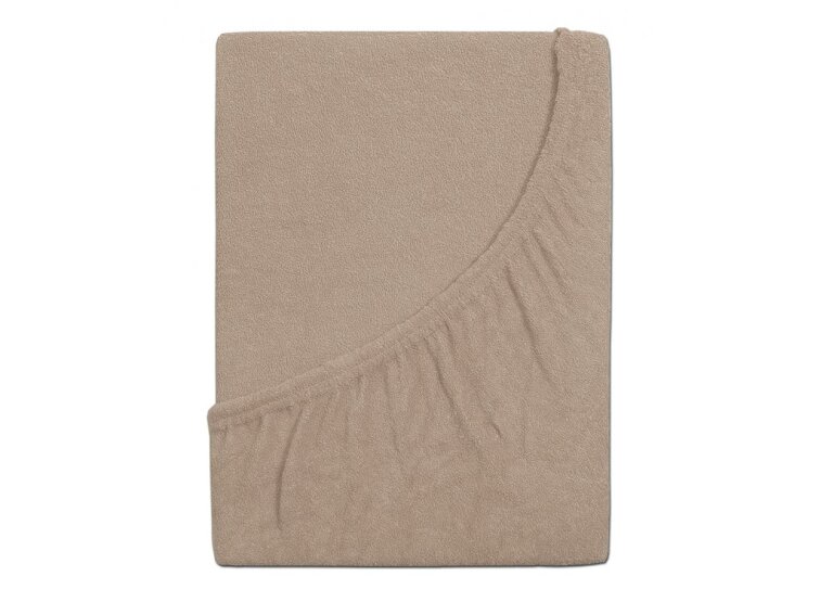 Prostěradlo Froté IDEAL - Ořechová