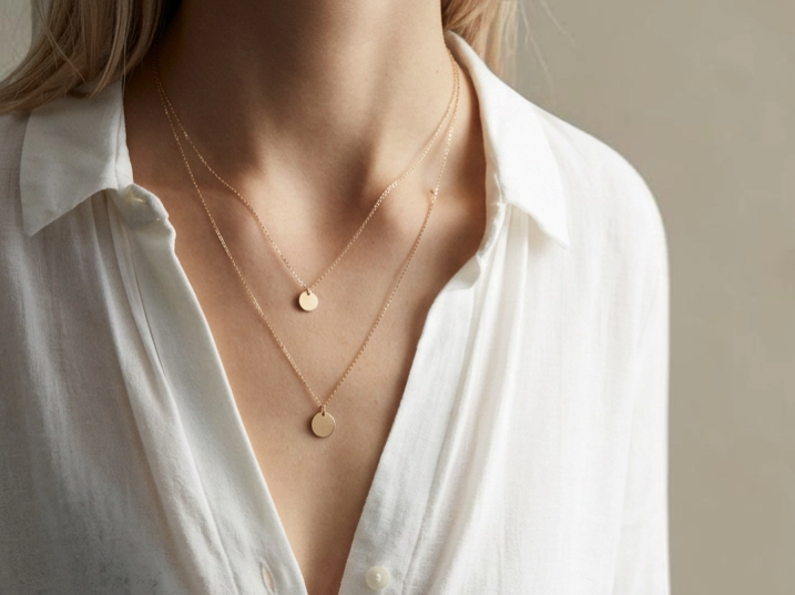 Set náhrdelníků ADRIENNE Gold