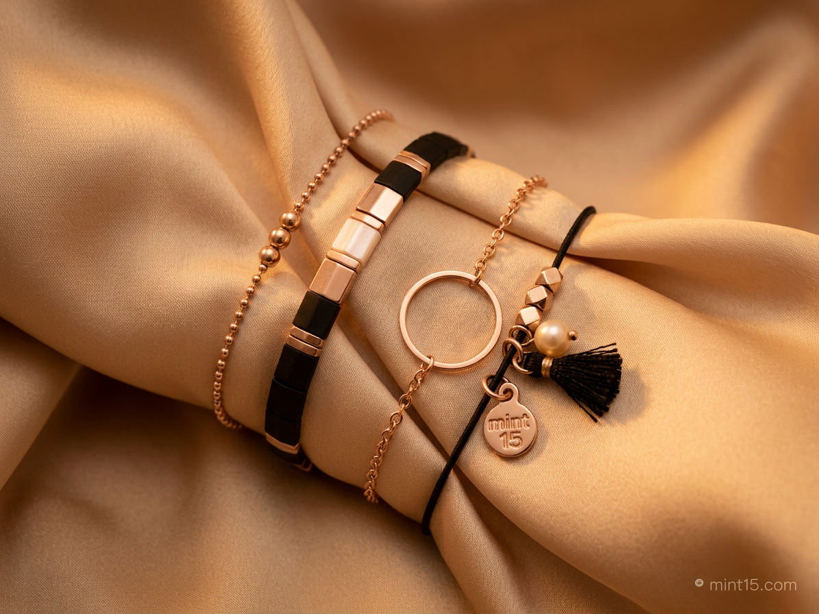 Náramek KARMA Rose Gold