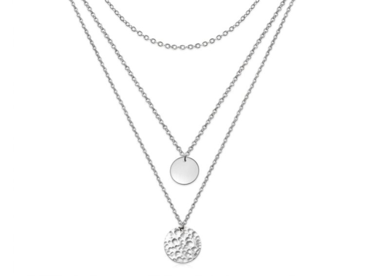 Set tří náhrdelníků SERAPHINA Silver