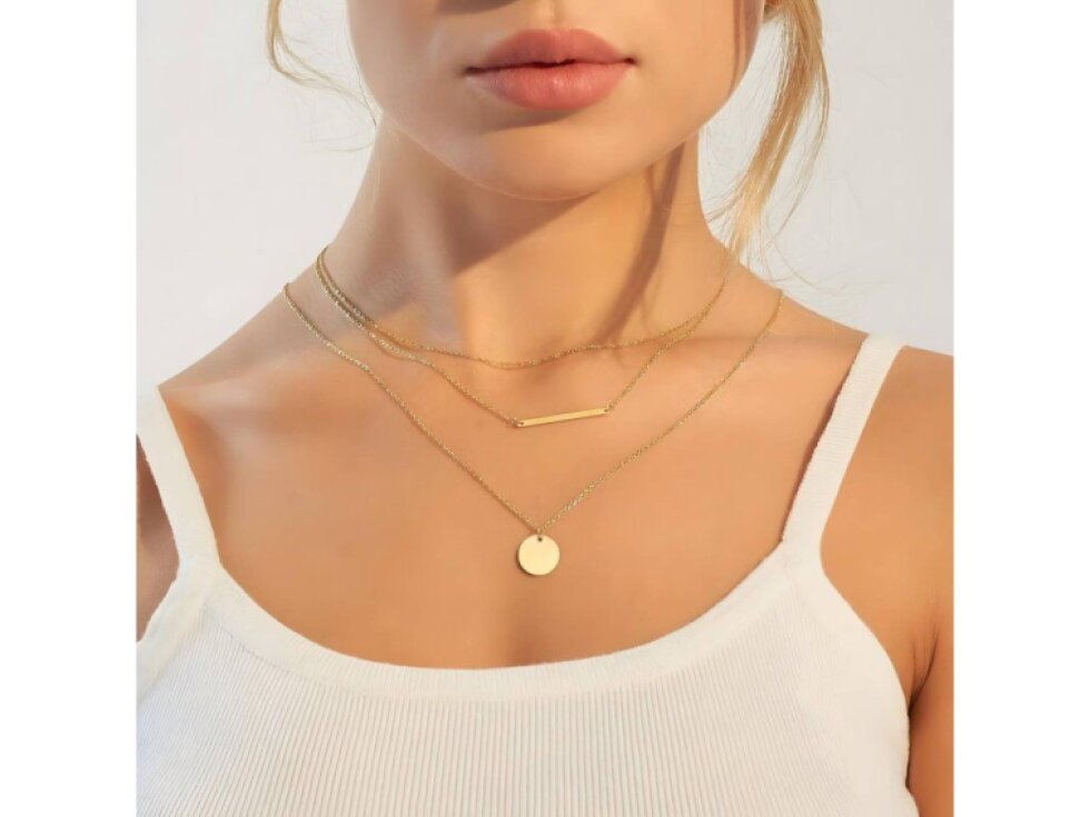 Set náhrdelníků GABRIELLE Gold
