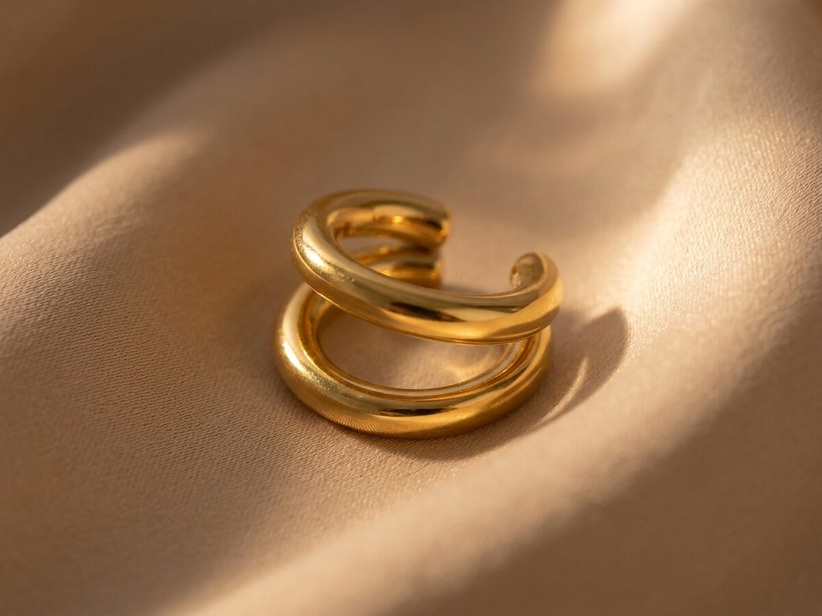 Záušnice BELLE Gold 1 ks