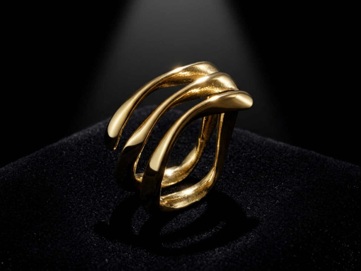 Prsten CÉLINE Gold