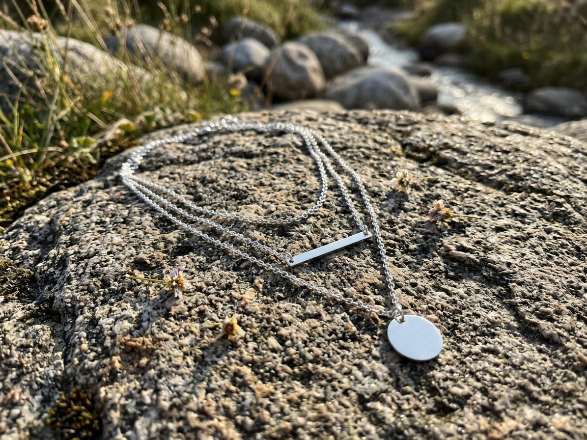 Set náhrdelníků GABRIELLE Silver