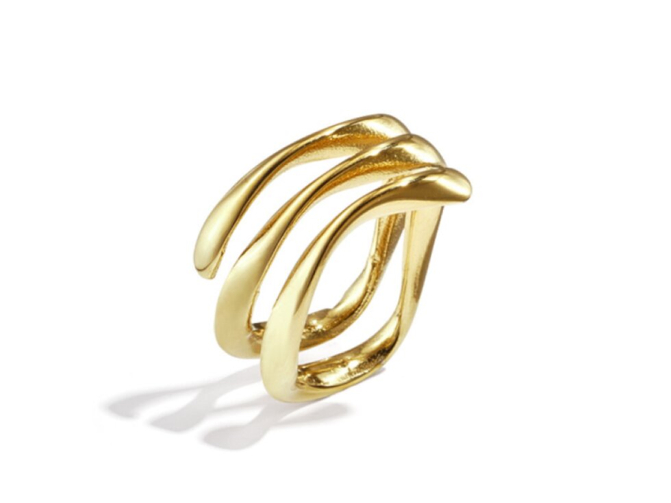 Prsten CÉLINE Gold