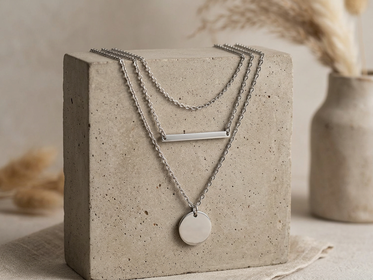 Set náhrdelníků GABRIELLE Silver