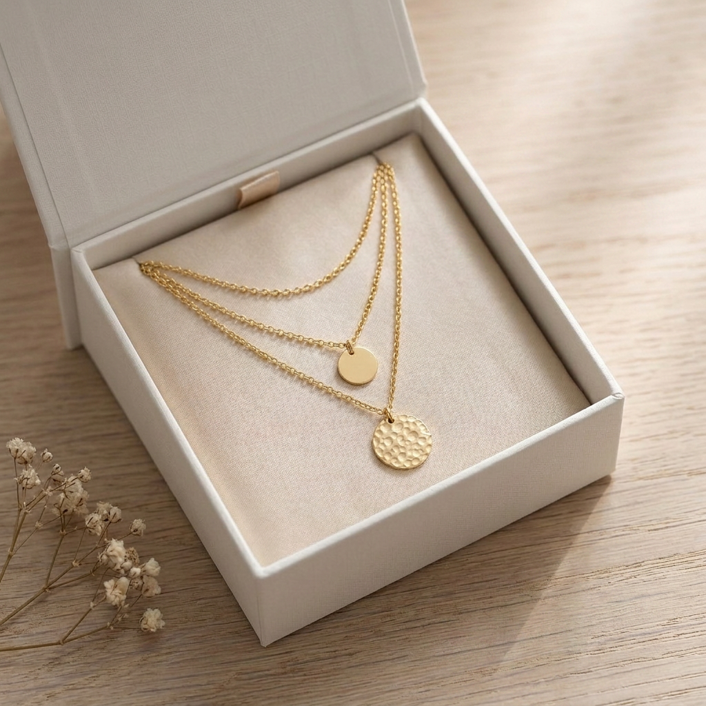 Set tří náhrdelníků SERAPHINA Gold