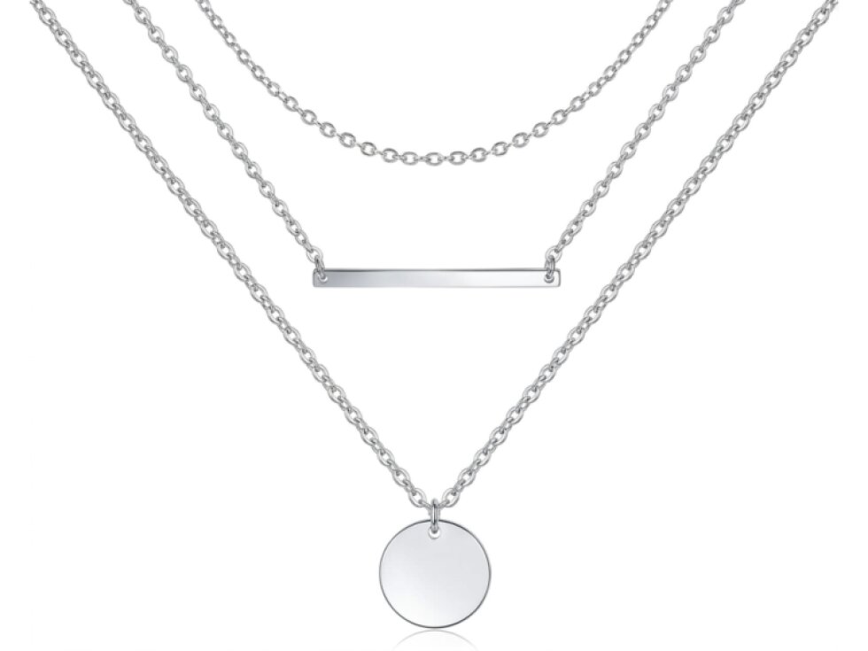 Set náhrdelníků GABRIELLE Silver