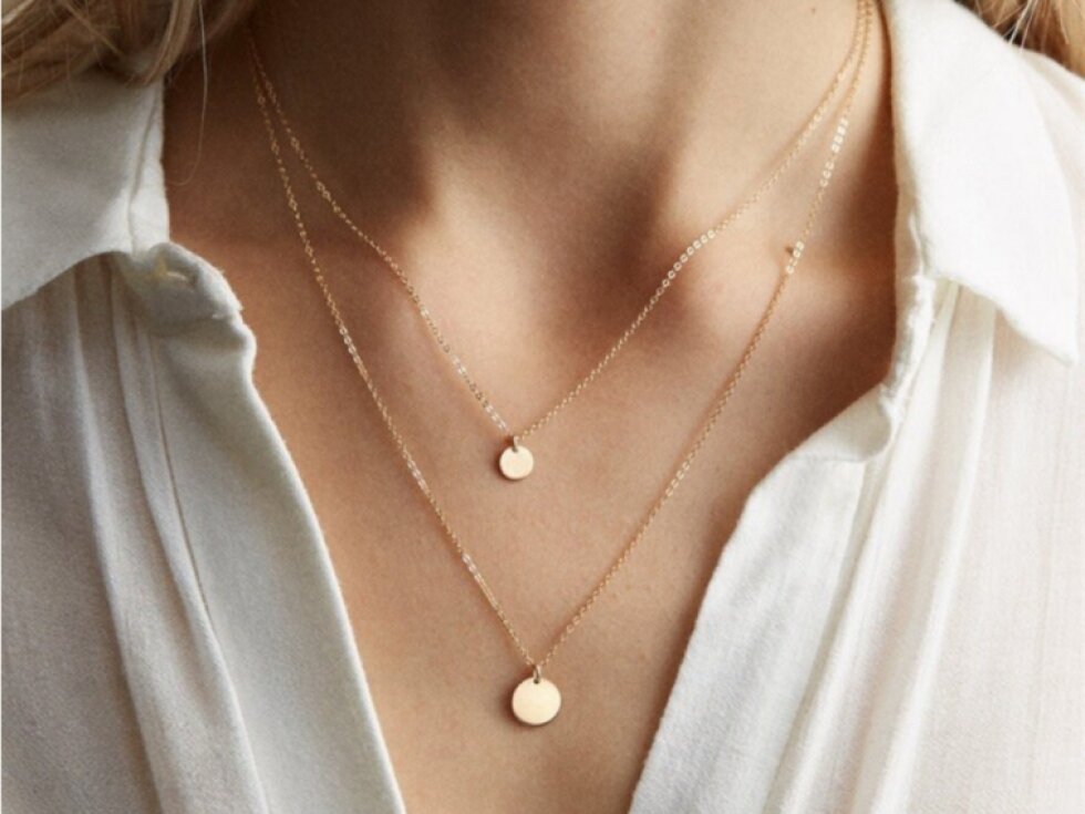 Set náhrdelníků ADRIENNE Gold