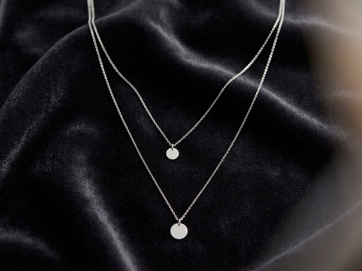 Set náhrdelníků ADRIENNE Silver