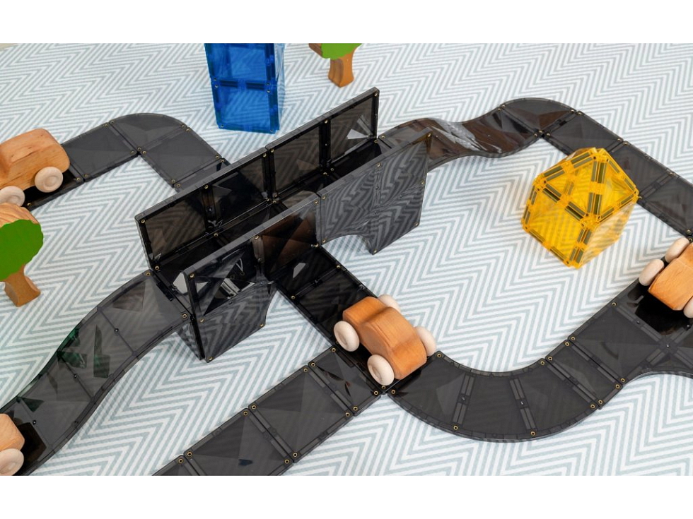 Connetix magnetická stavebnica - Creative roads pack 48 ks