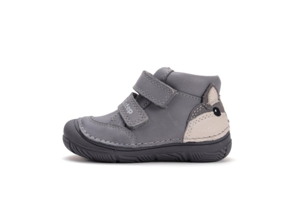 D.D. Step - Detské prechodné topánky S082-52202B Dark Grey