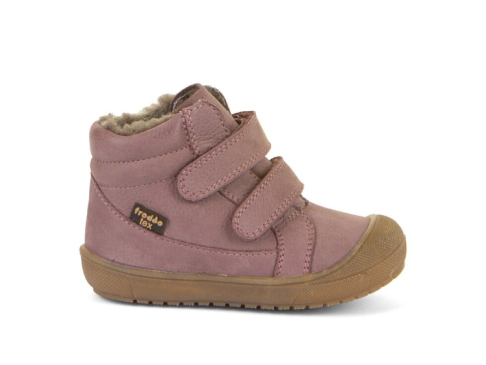 Froddo - Detské zimné topánky - Ollie Wool Dark Rose