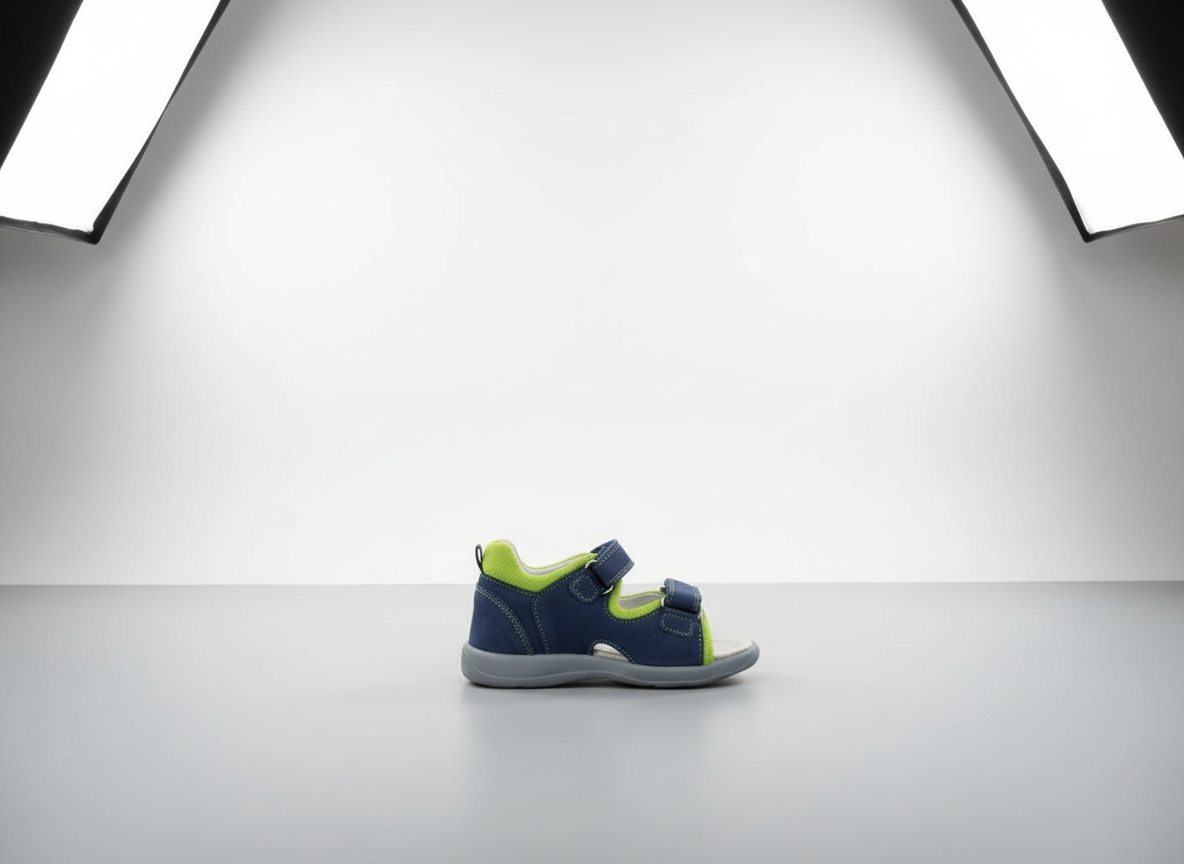 Protetika - Detské rehabilitačné sandálky T115 Modrá-zelená