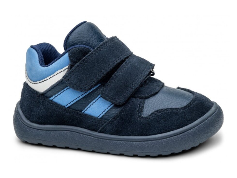 Protetika - Detské chlapčenské barefoot topánky VESTON BLUE