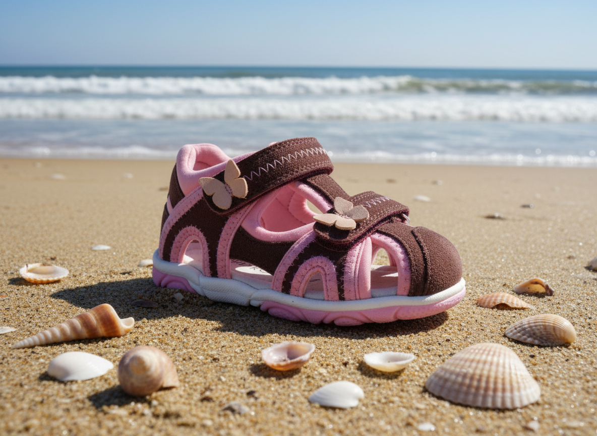 Protetika - Detské dievčenské sandálky IBIZA BORDO