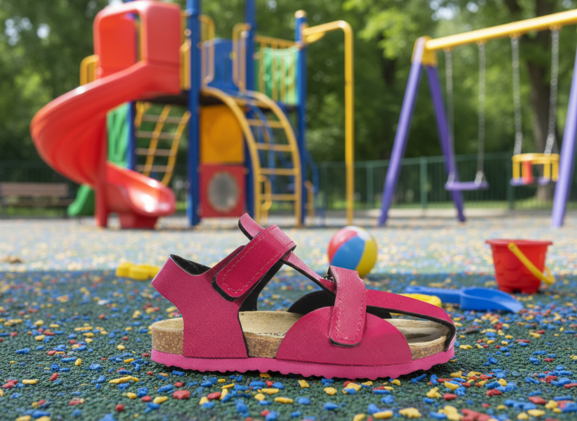 Protetika - Detské rehabilitačné sandálky ORS T98 Malinová