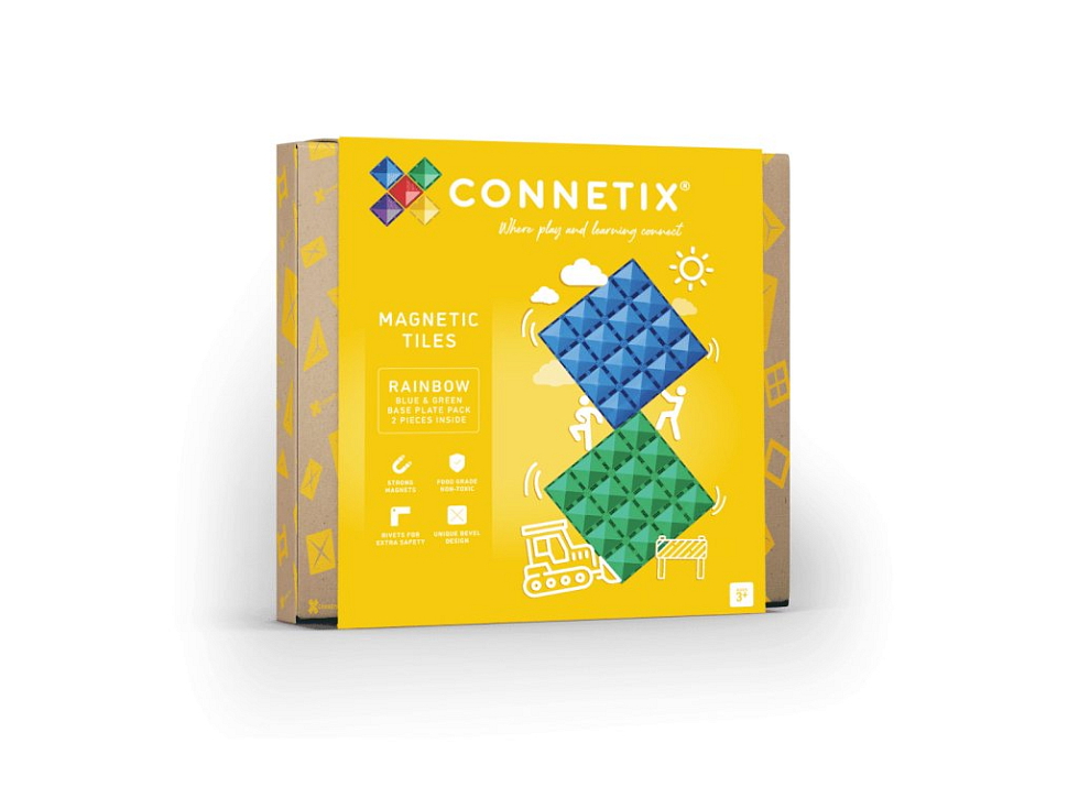 Connetix magnetická stavebnica - Rainbow modrá & zelená položka