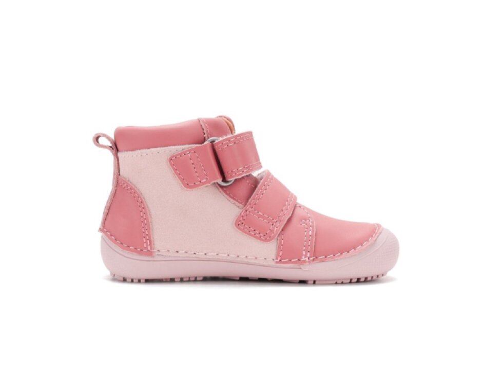 D.D. Step - Detské prechodné barefoot topánky A063-62725DM Strawberry