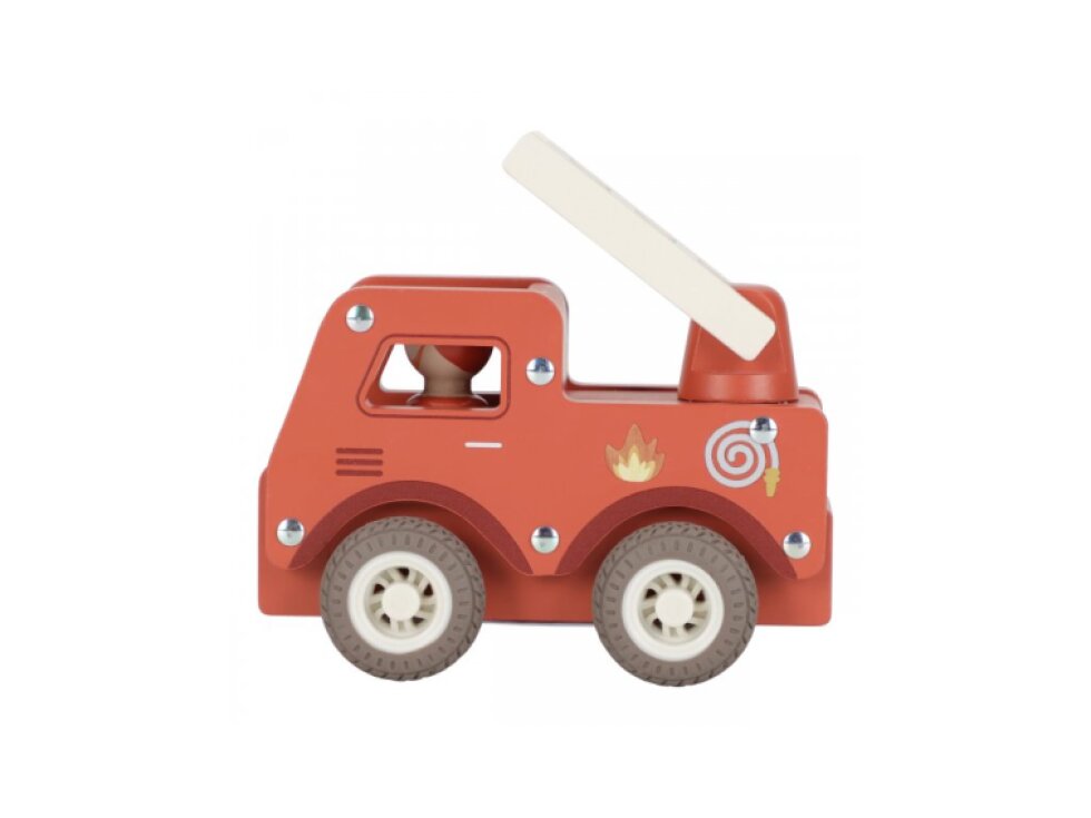 Little Dutch Hasičské auto drevené