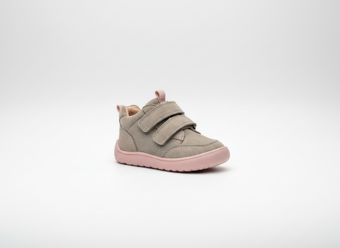 Protetika - Detské dievčenské barefoot topánky VIKI BEIGE