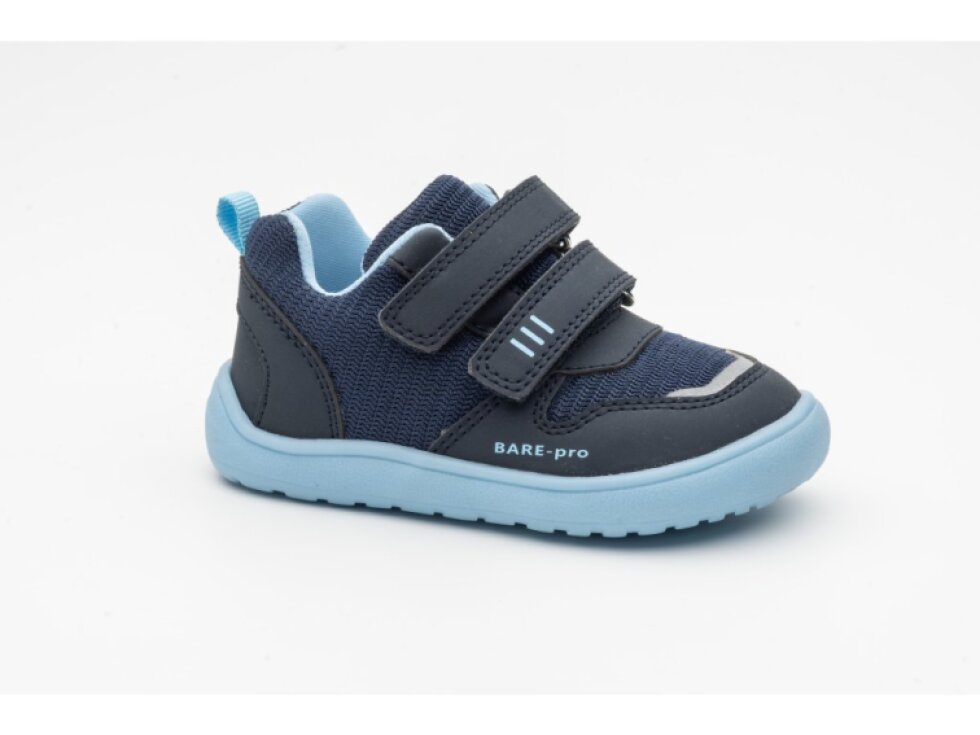 Protetika - Detské prechodné barefoot topánky PERSY BLUE
