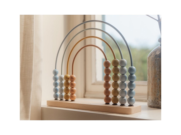 Little Dutch Počítadlo drevené dúha