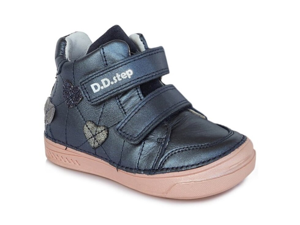 D.D. Step - Dievčenské prechodné topánky A040-81 Royal Blue