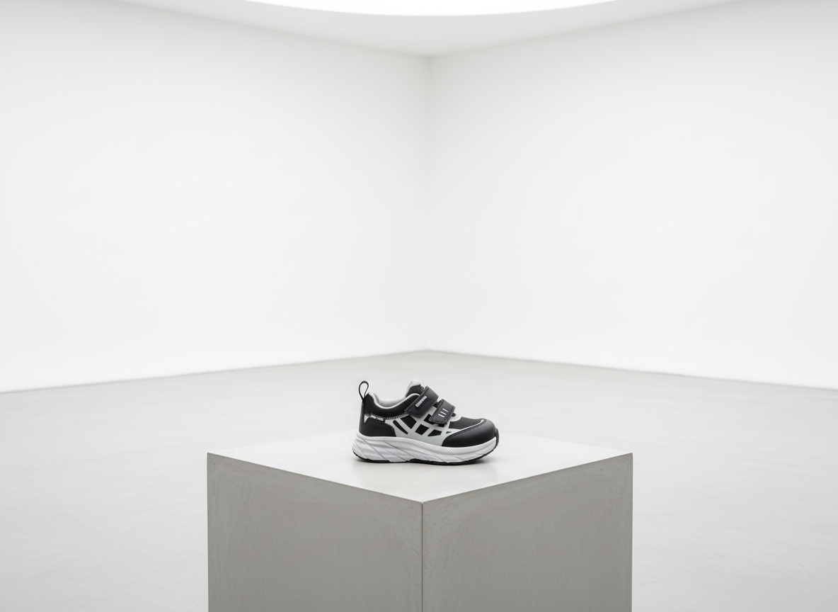 Protetika - Detské prechodné topánky TIESTO BLACK