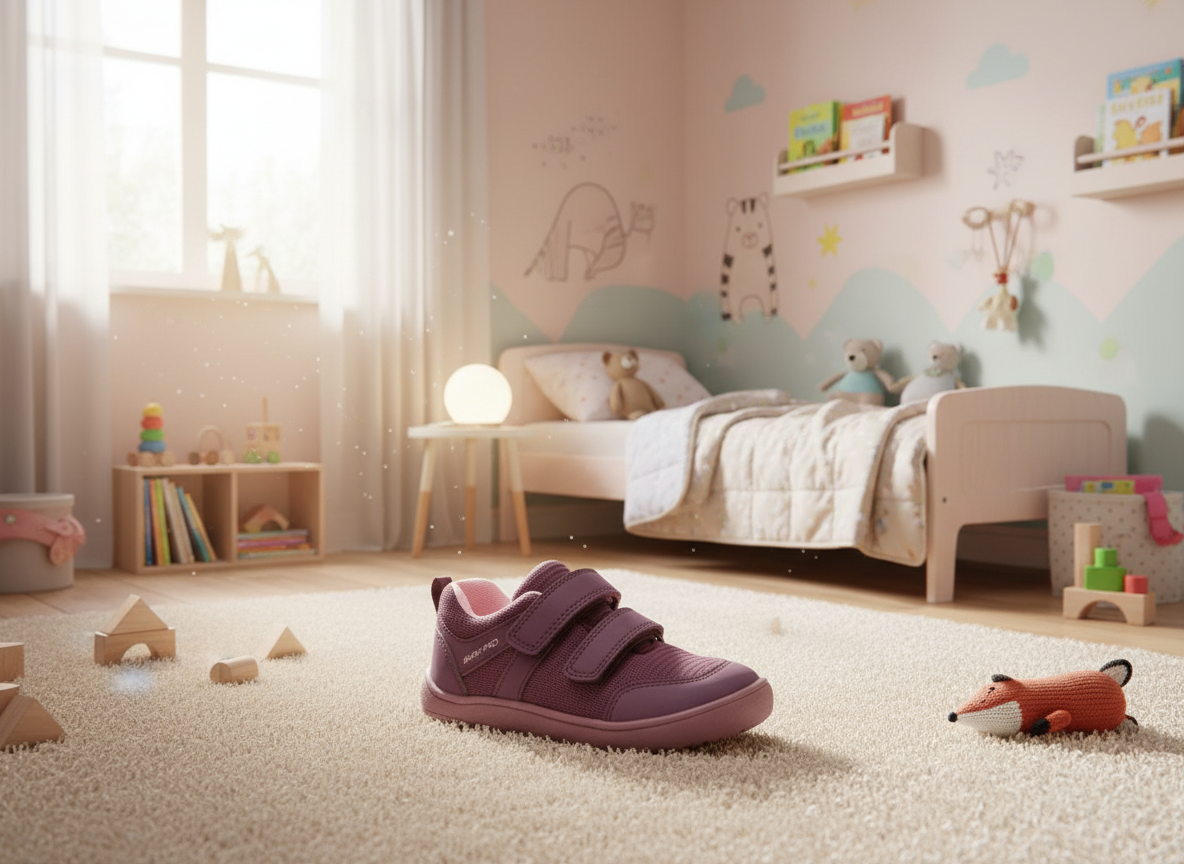 Protetika - Detské prechodné topánky NOLAN BORDO