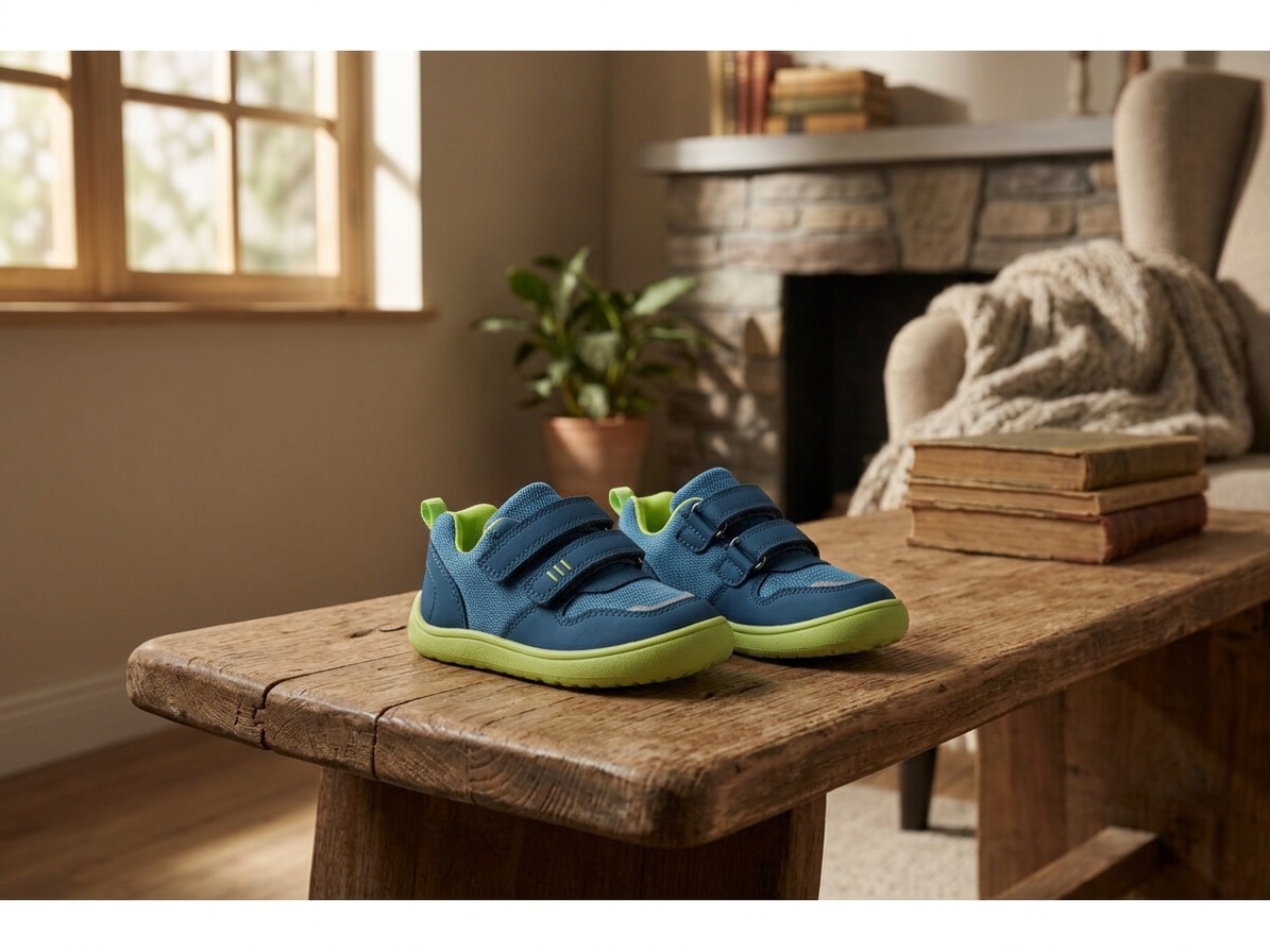 Protetika - Detské prechodné barefoot topánky PERSY JEANS
