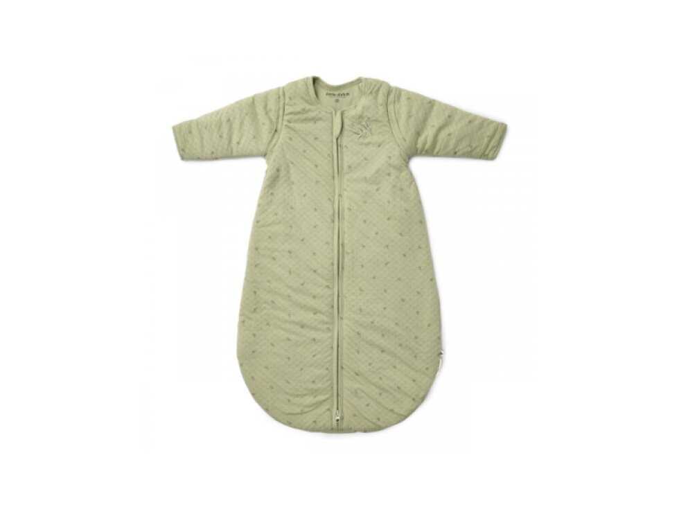 Little Dutch Spací vak s oddeliteľnými rukávmi 70 cm Pure Sage