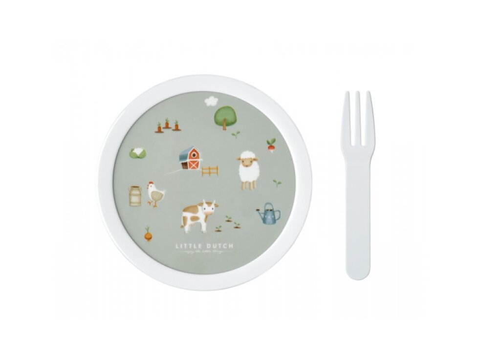 Little Dutch Box na ovocie s vidličkou