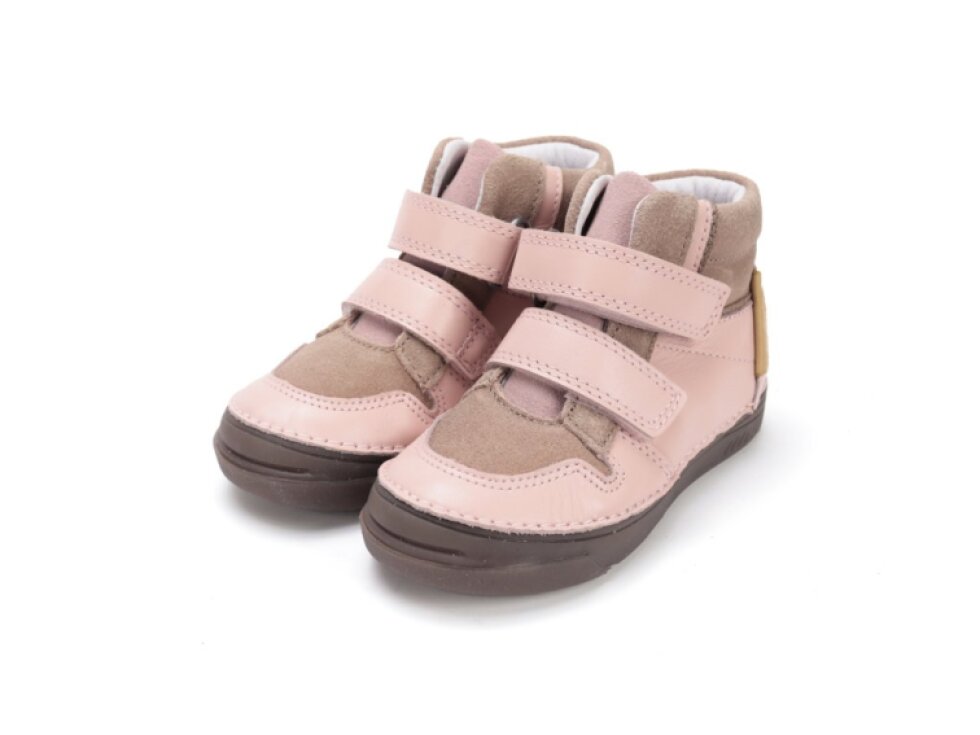 D.D. Step - Dievčenské prechodné topánky A040-52560E Baby Pink