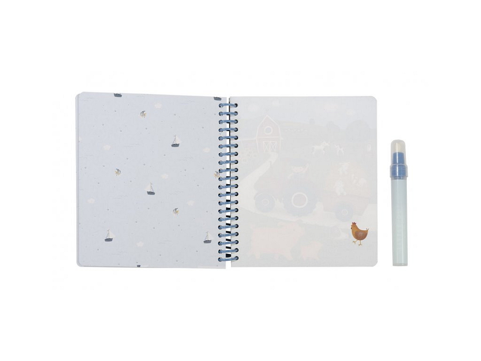 Little Dutch Kniha kúzlenia s vodou Jim & Friends